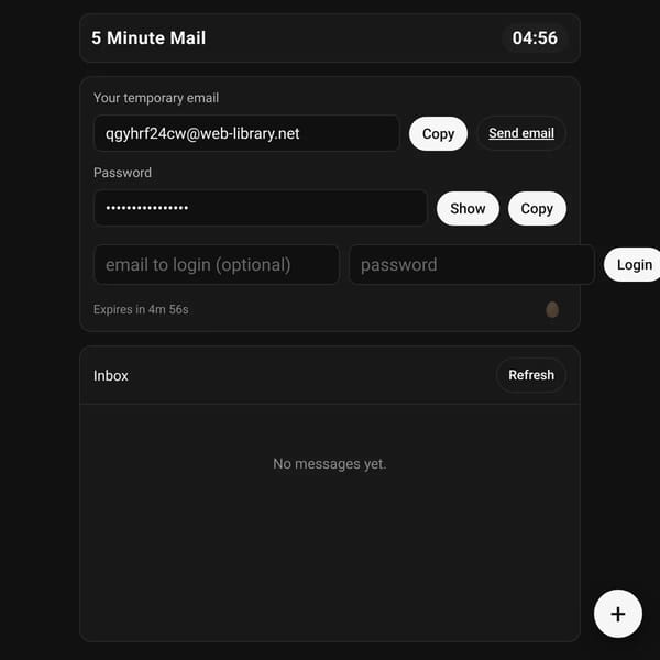 5 Minute Mail