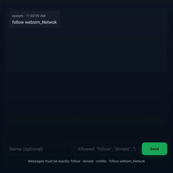 Websim_network base