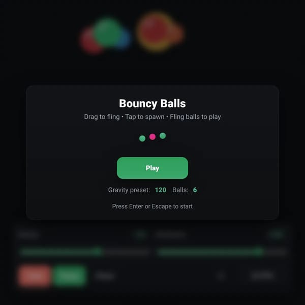 Bouncy Balls