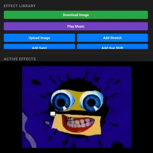Image Effect Stack