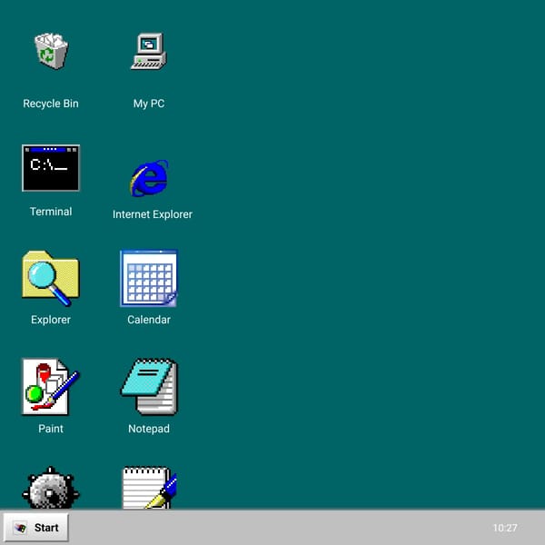 Windows 95 Simulator