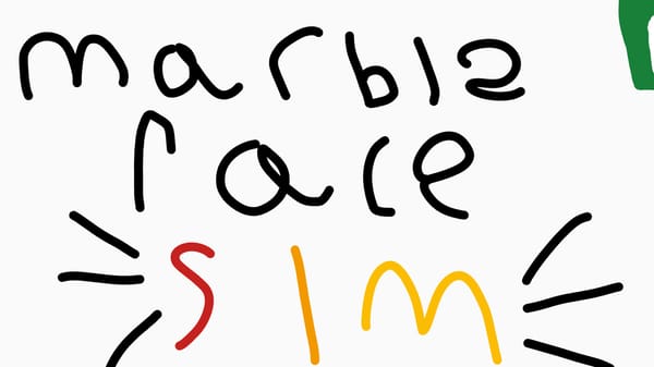 Marble  Race Sim