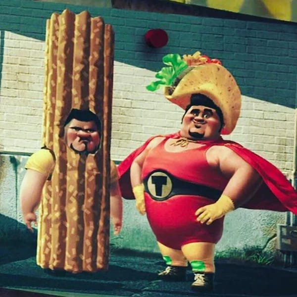 Unnecessary but Cool Taco Man and his Sidekick the Churro clicker game