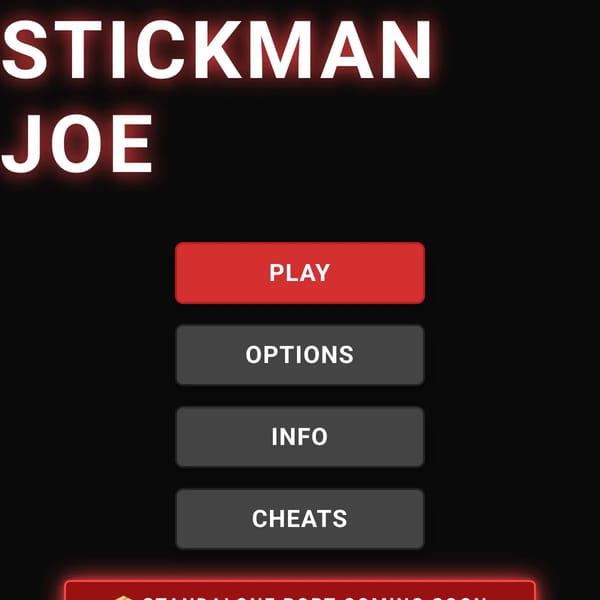 Stickman Joe (Current release - updates slowed)