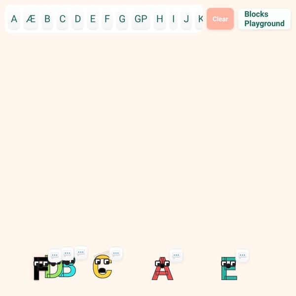 Letters Playground