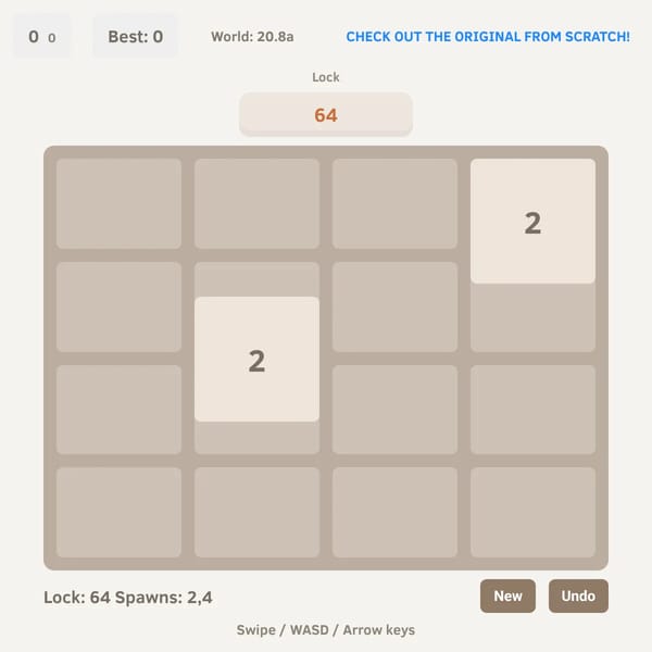 Endless 2048 - global edition