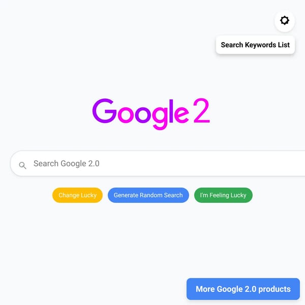 Google 2.0 Search