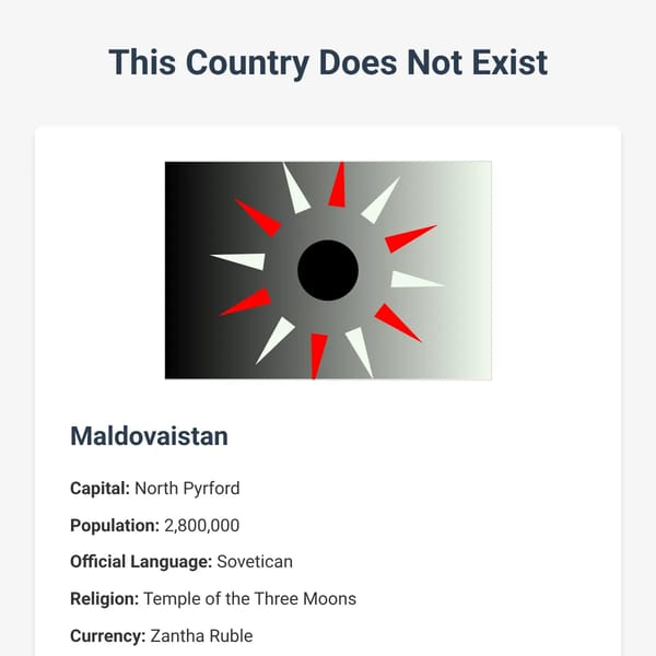 This Country Does Not Exist