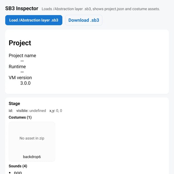 SB3 Inspector