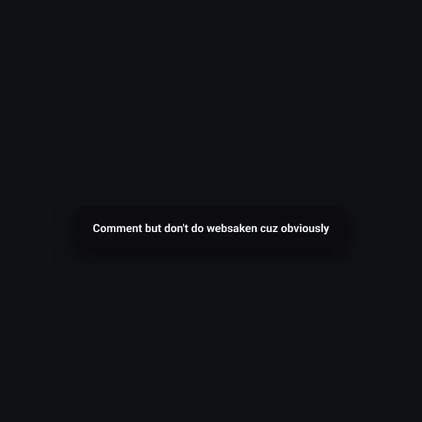 Screen but I add what you comment