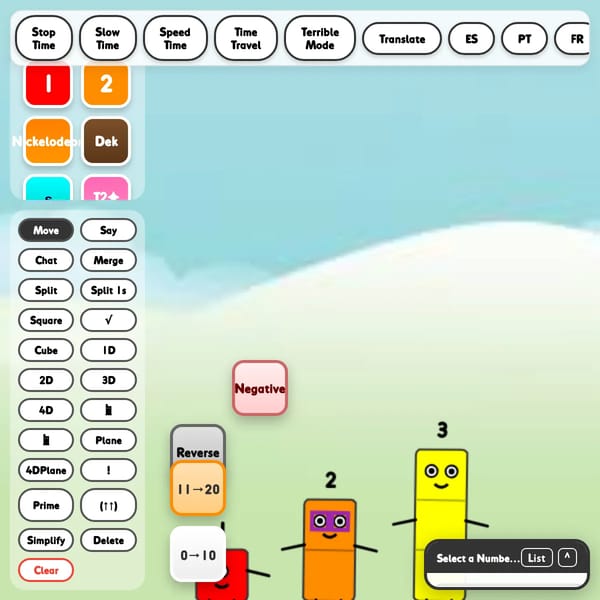 Numberblocks Playground