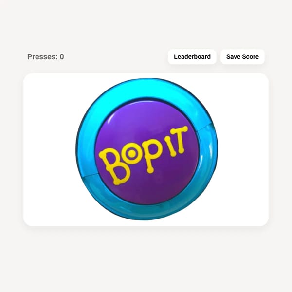Bop It Button