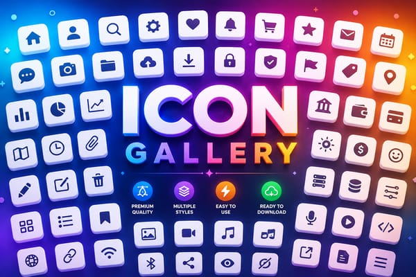 Icon Gallery ✨