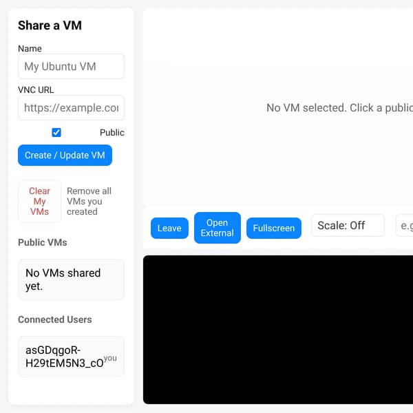 Shared VM Host