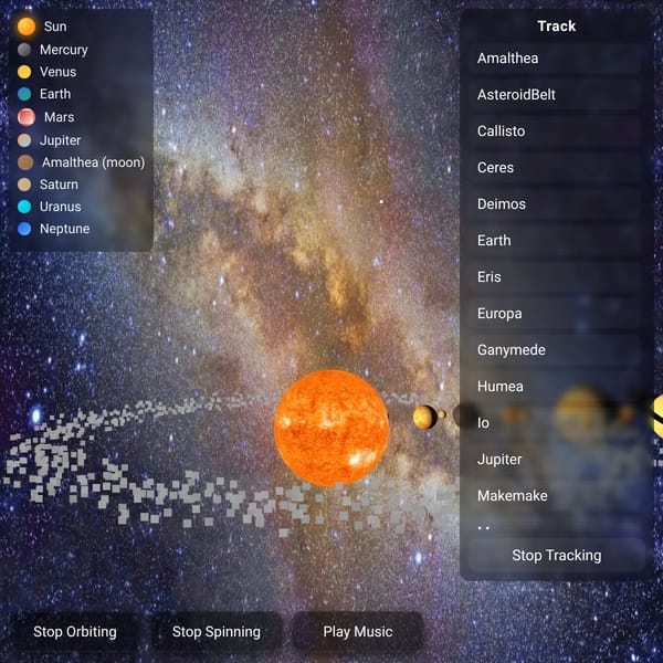 3D Solar System