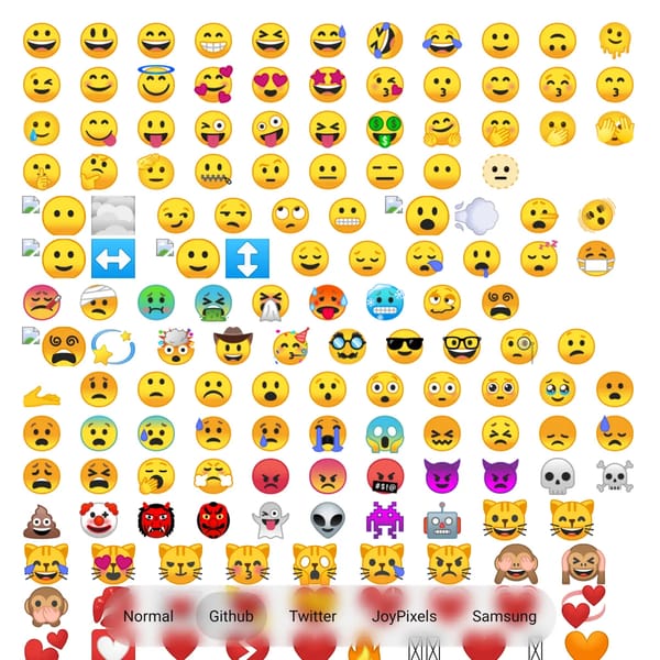 All of emojis