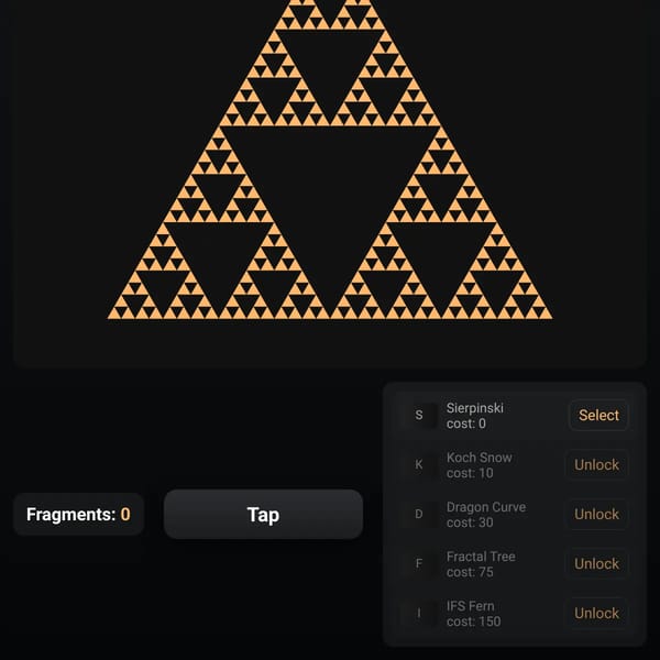 Fractal Clicker
