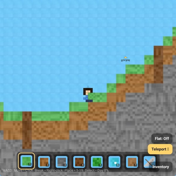 2D Minecraft-ish