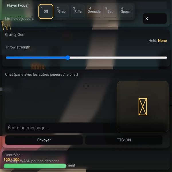 G mod websim édition