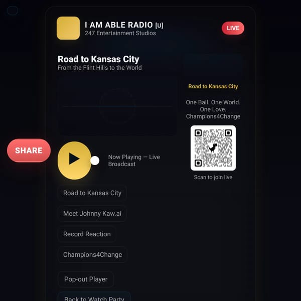 I AM ABLE RADIO [U]: FIFA WORLD CUP 2026 Coverage Live 24/7