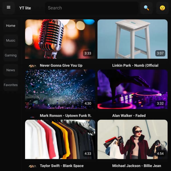 YT lite