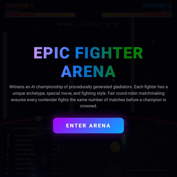 Epic Fighter Arena: Reborn