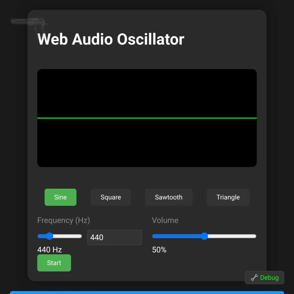 Interactive Sound Oscillator
st
