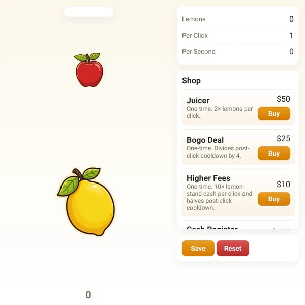 Sell Lemons