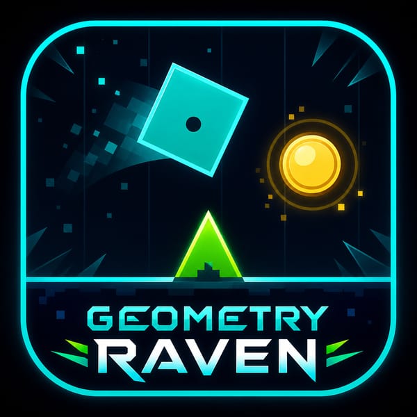 ⭐GEOMETRY RAVEN (THE GAME)