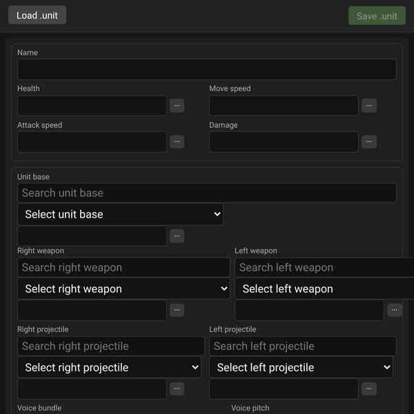 TABS SWAUE (Slightly Worse Advanced Unit Editor) AI slop edition (beta)