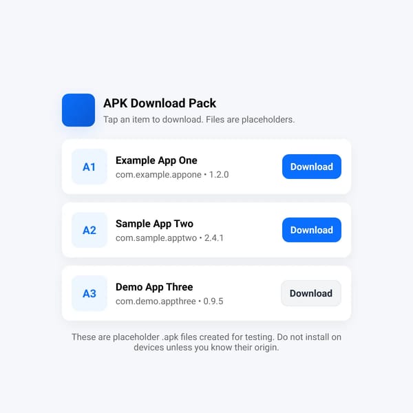 APK Downloads