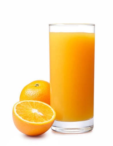 how to drink orange juice