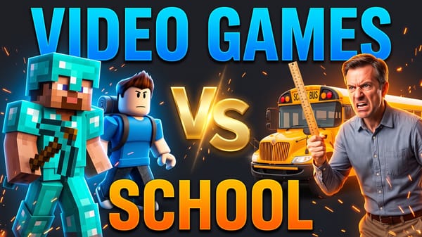 Video Games vs School