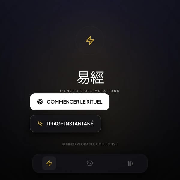 Yi Jing - Oracle Traditionnel