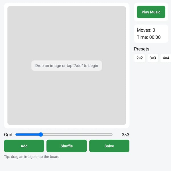 Relaxing Puzzle Maker
