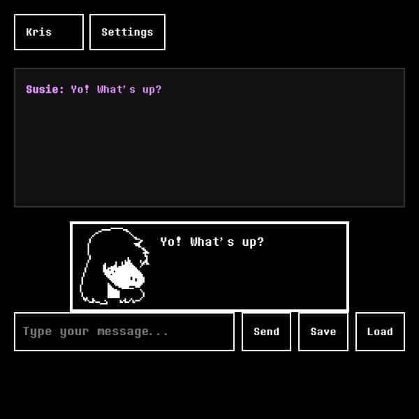 Susie's deltarune idk chat