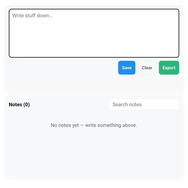 Notes