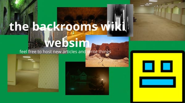 Backrooms WebSim Wiki