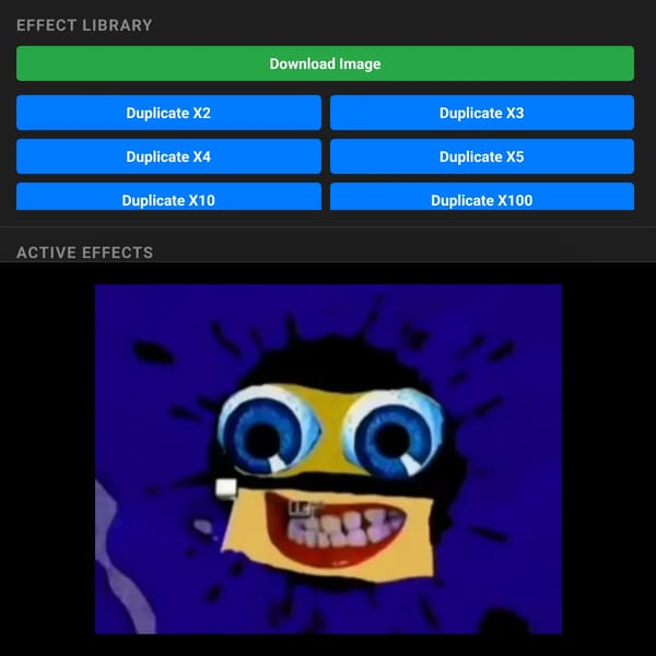 Image Effect Stack