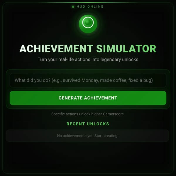 Xbox 360 Achievement Generator