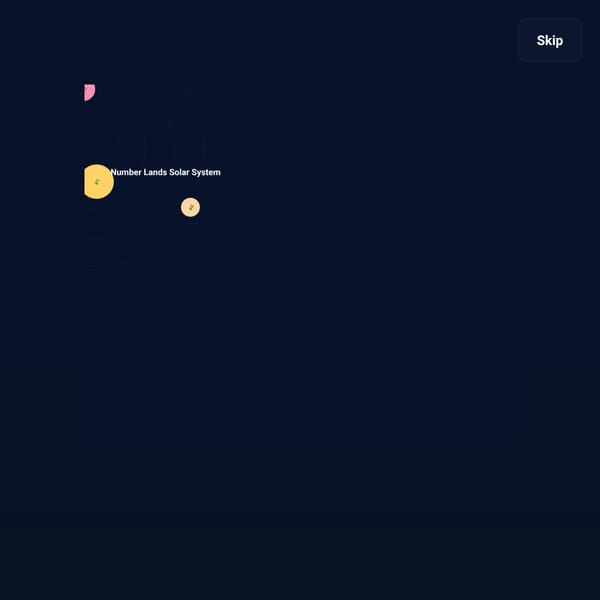 Number Blocks Universe