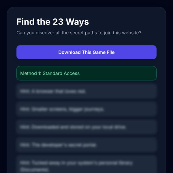 How many ways? can you join this website