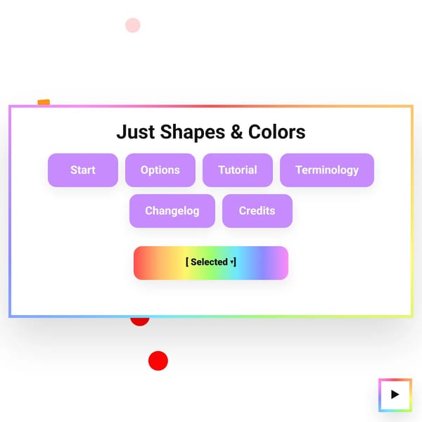 Just Shapes and Colors