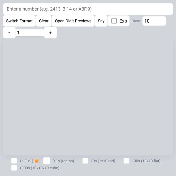 numberblocks generator