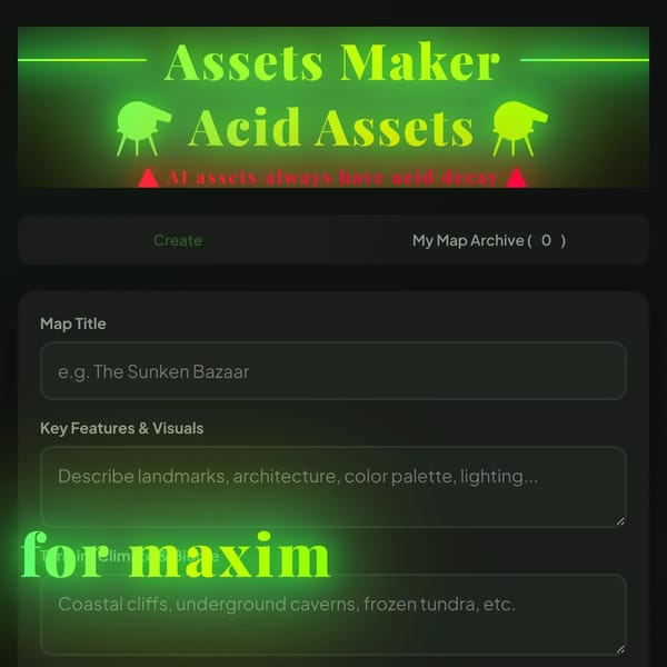 Assets Maker of Acid Assets