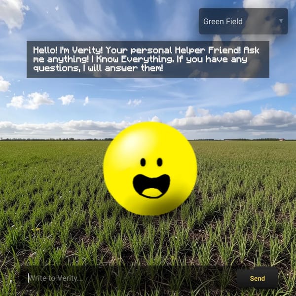 Verity AI Chat + Voice & Background Switch (Realistic/IRL/Real Life)