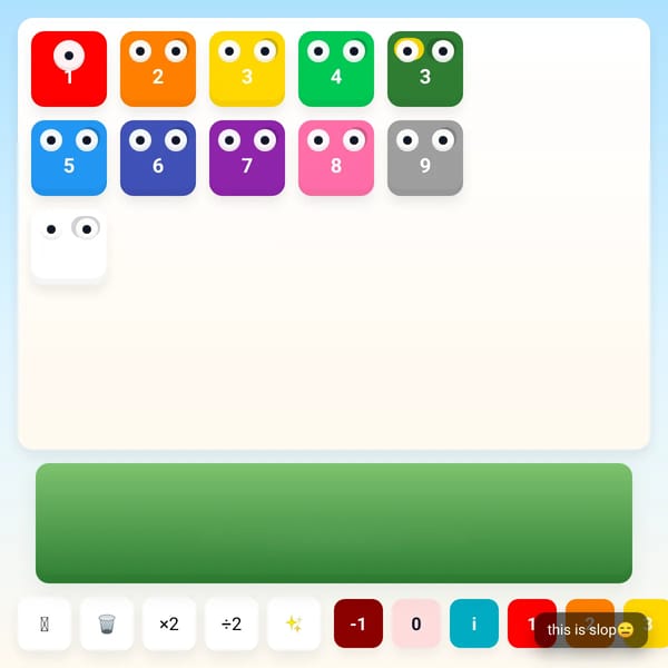 Numberblocks Playground