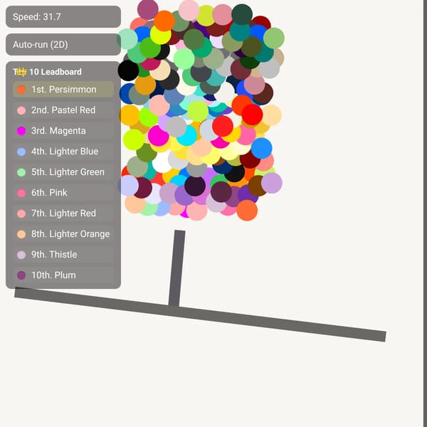 Color Marble Run