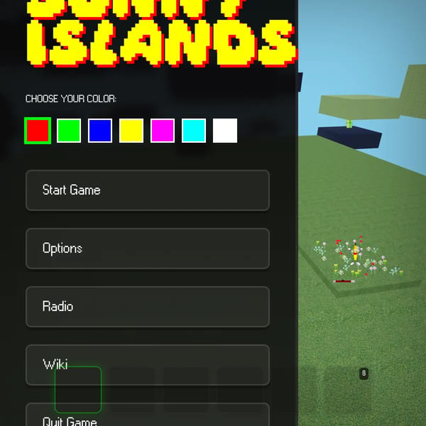 Sunny Floating Islands