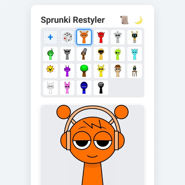 Sprunki Restyler PLUS